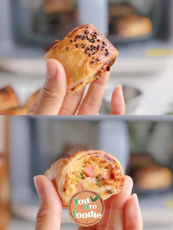 Handheld Cake Sausage Crispy