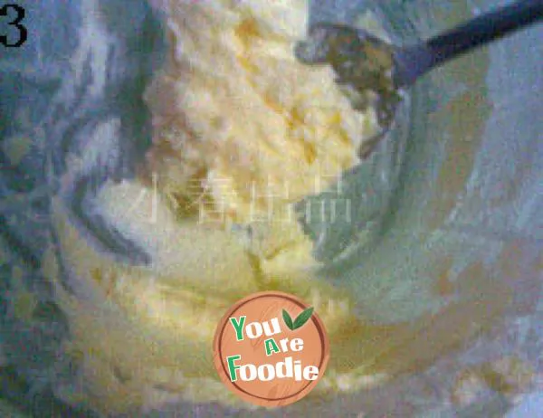 Two color biscuit