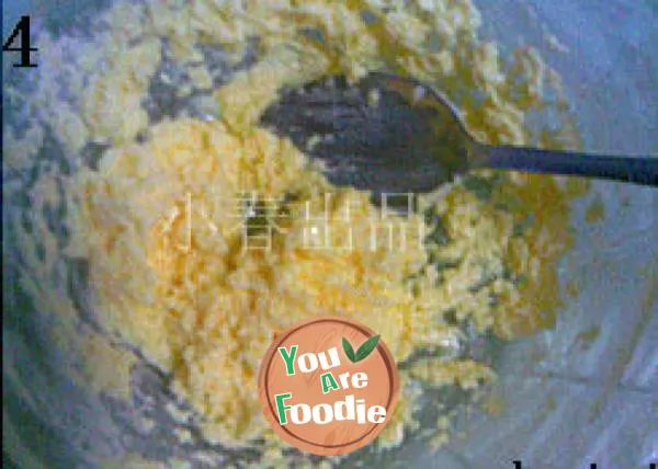 Two color biscuit