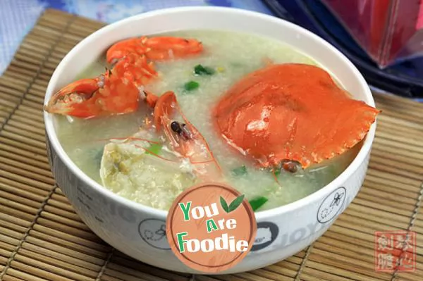 Water crab porridge