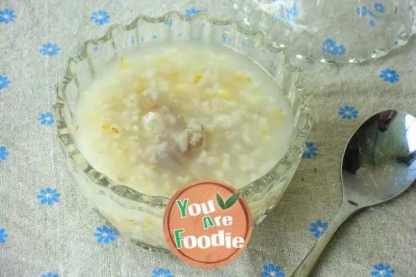 Osmanthus-lotus-seed-porridge