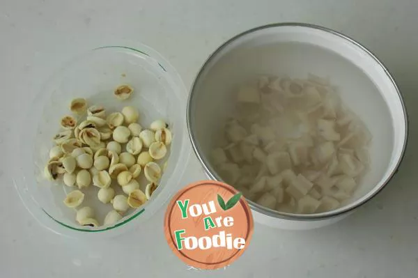 Osmanthus lotus seed porridge