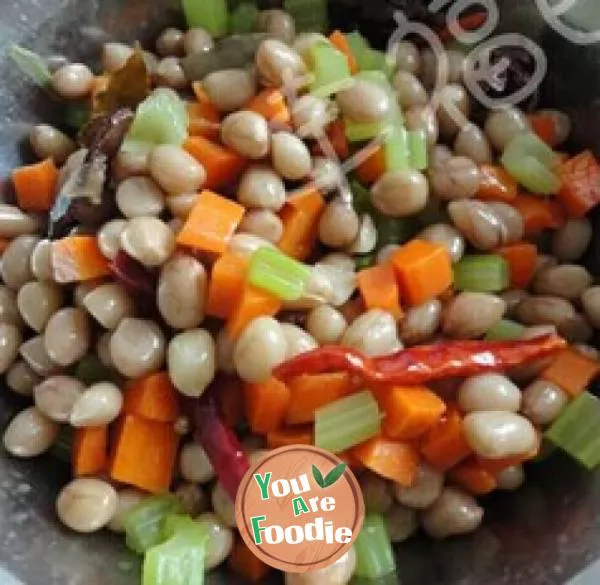 Summer cold dishes [spiced peanuts]