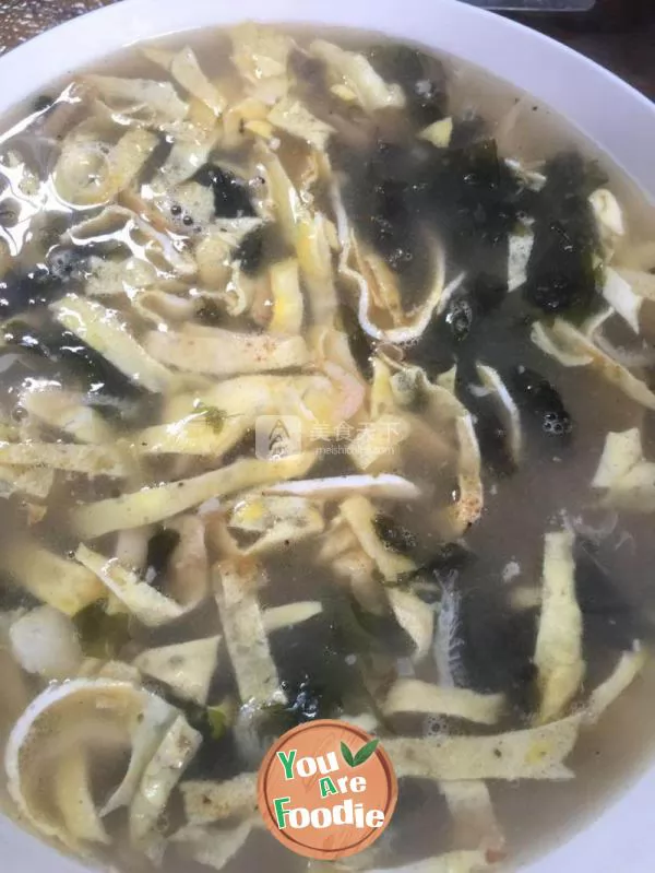 Cabbage and pork wonton
