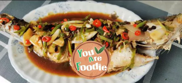 Braised-sea-bass-with-black-bean-sauce