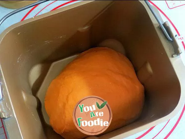 Good luck in China [orange steamed bun]