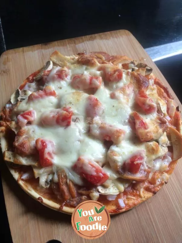 Homemade pizza