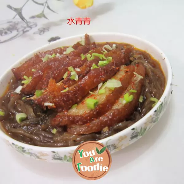 Steamed yanpo pork with Nanfen