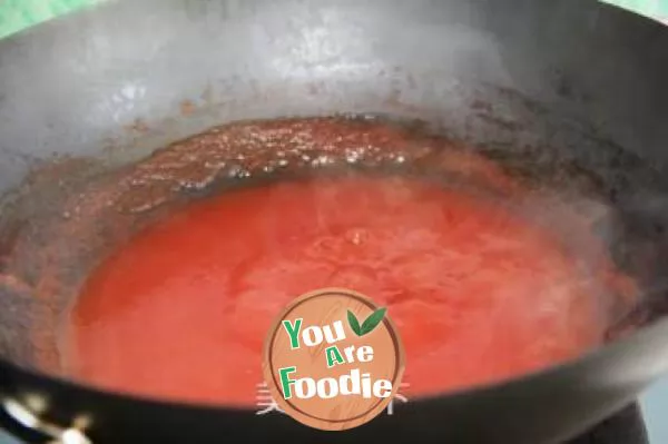 Homemade ketchup