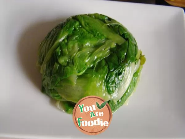 Sauteed Lettuce in Oyster Sauce