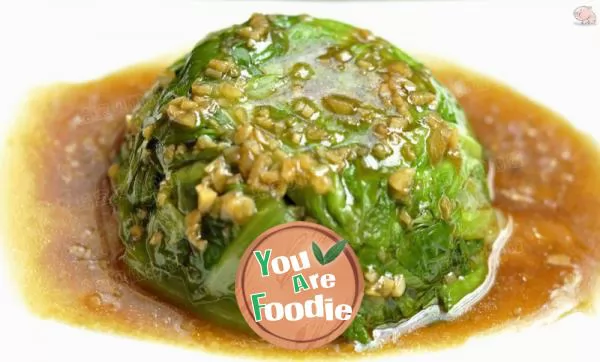 Sauteed Lettuce in Oyster Sauce