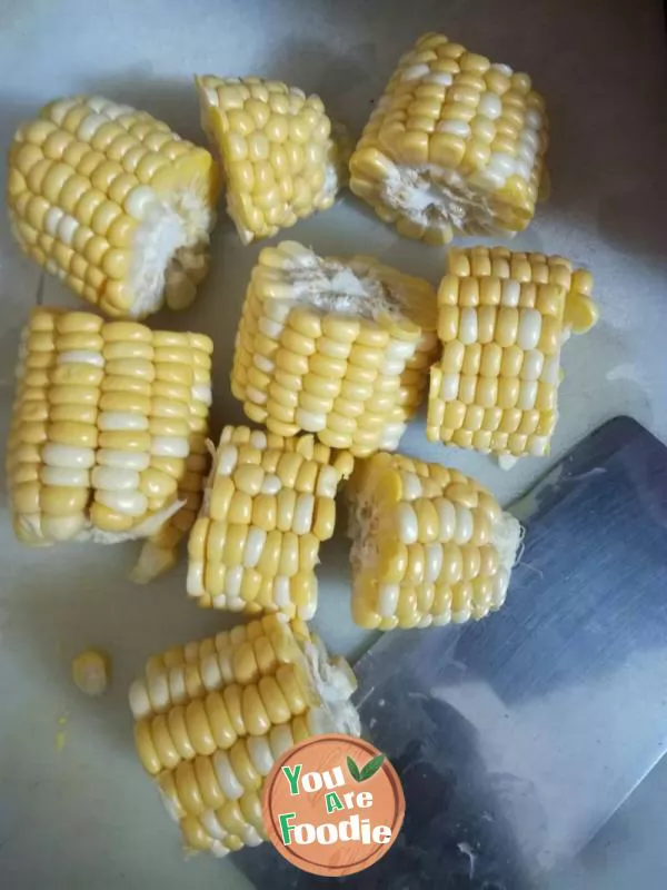 Corn and carrot soup