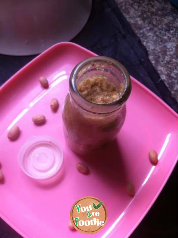 Homemade peanut butter