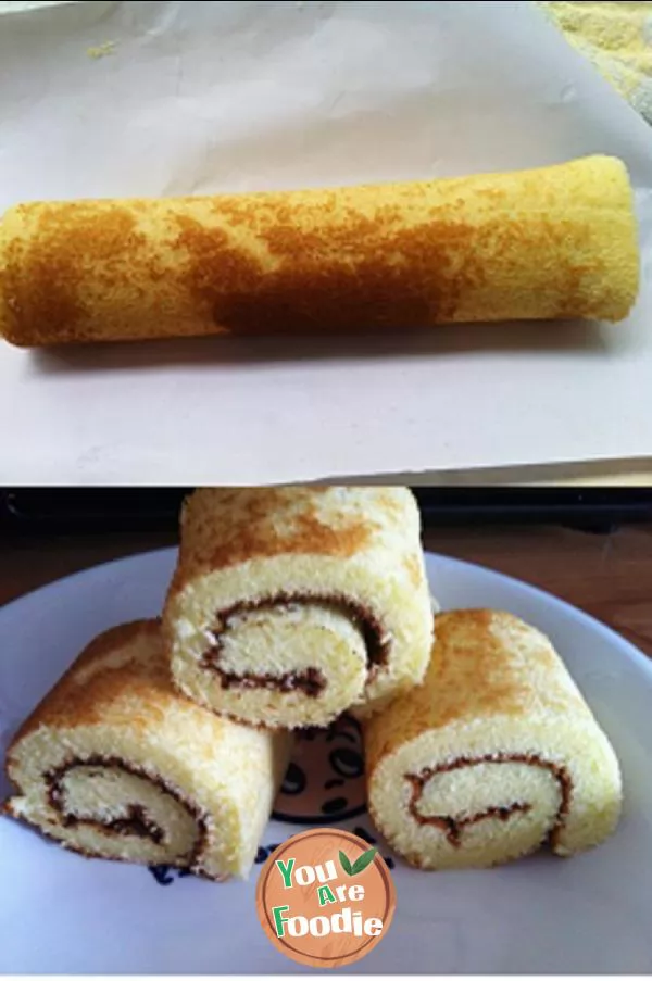 Plain cake roll