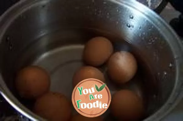 Tea Flavored Boiled Eggs