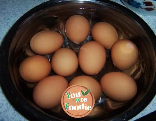 Tea Flavored Boiled Eggs