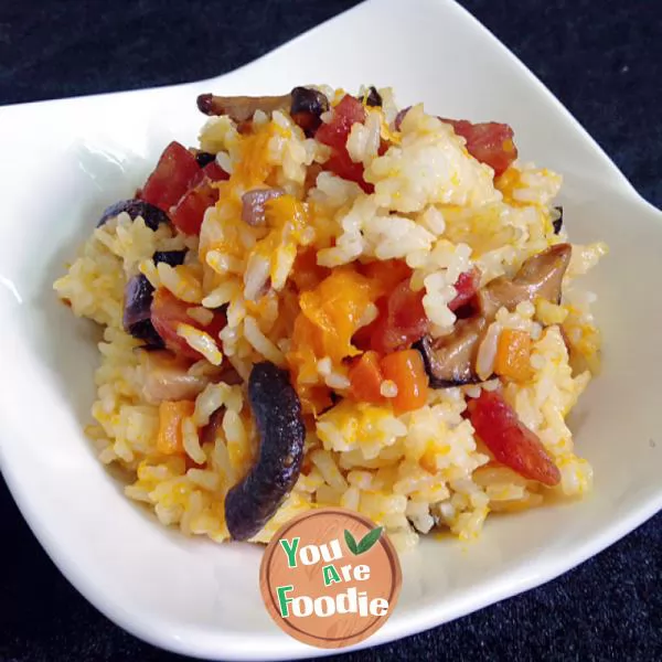 Rice-with-pumpkin-and-preserved-meat