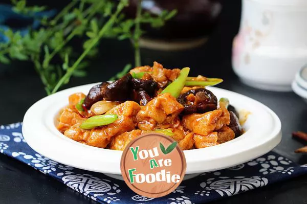 Fried Tofu with streaky pork