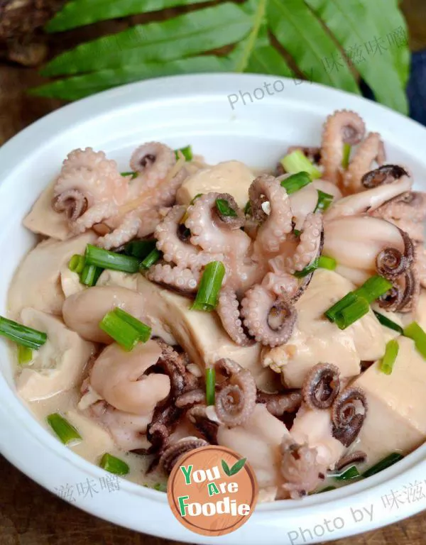 Braised-Tofu-with-Octopus