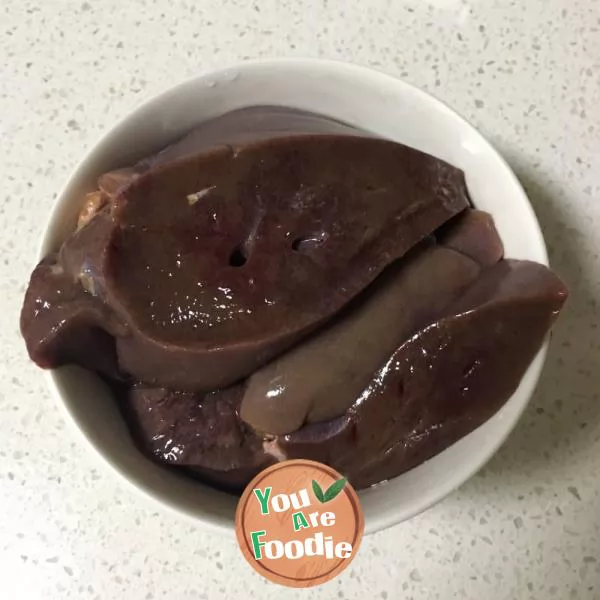 Marinated pork liver