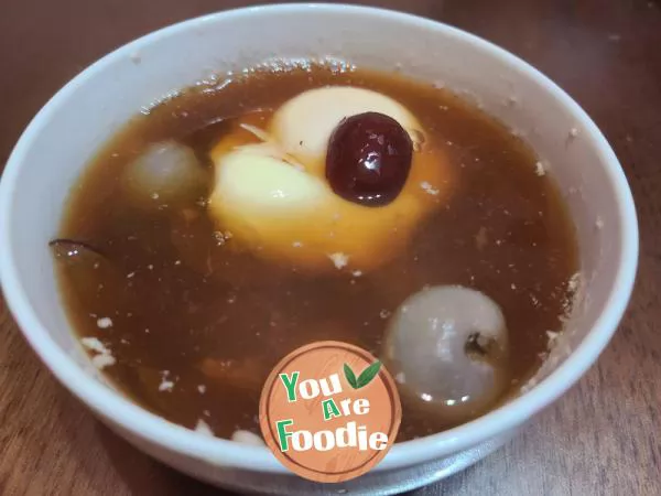 Braised-egg-with-longan