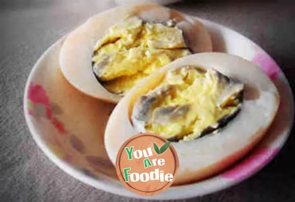 Eat spiced salted eggs in two days