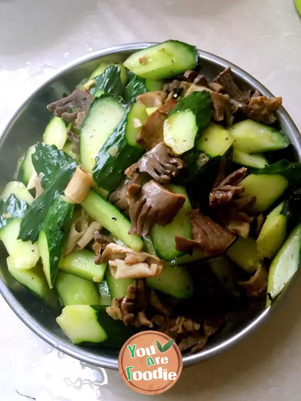 Fried-cucumber-with-duck-kidney