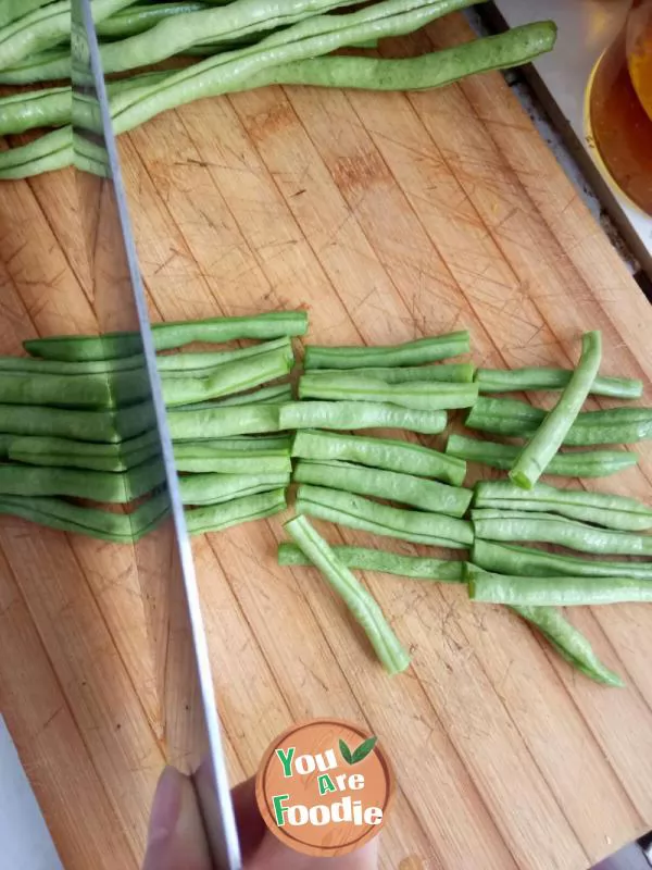 Stir fried gluten free beans