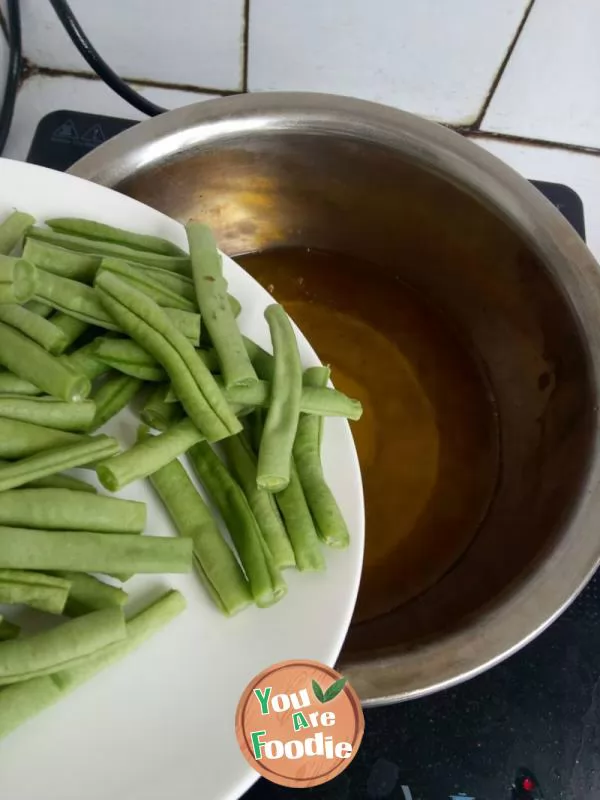 Stir fried gluten free beans