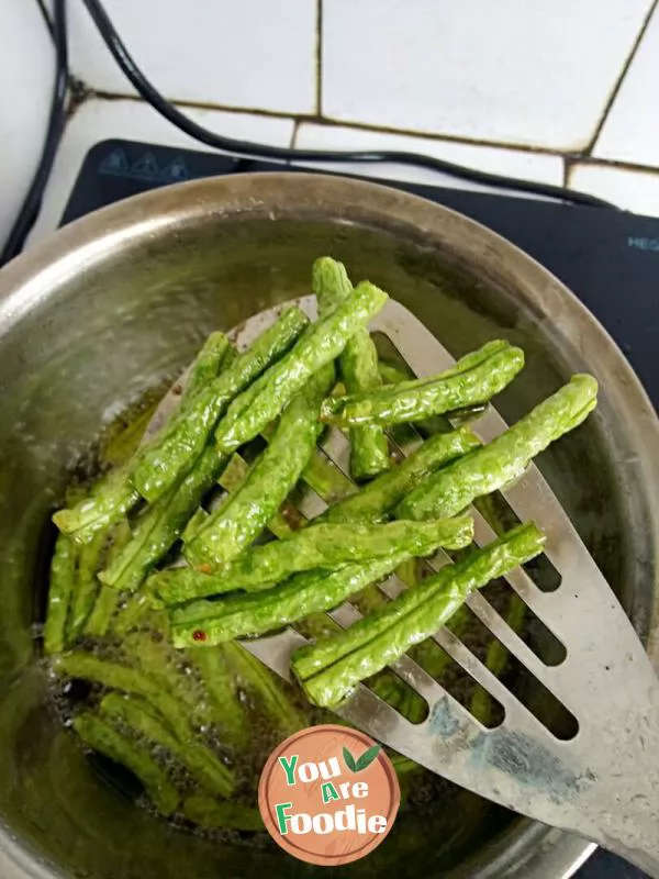 Stir fried gluten free beans