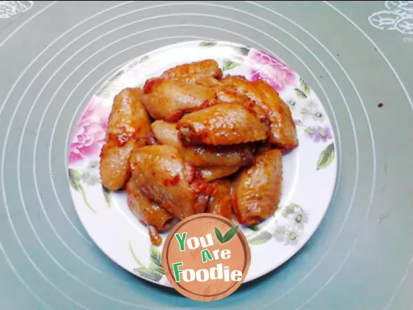 Spicy chicken wings in electric rice cooker