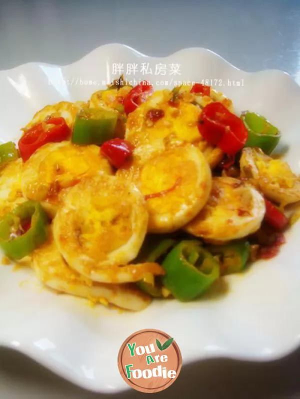 [Hunan cuisine] - scrambled egg with double pepper