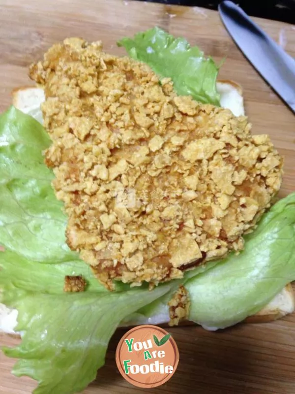 Fried chicken in oven