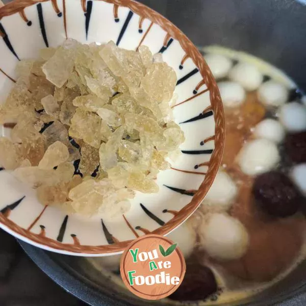 Sweet Potato Soup with Glutinous Rice Balls