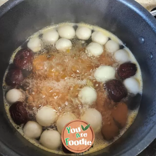 Sweet Potato Soup with Glutinous Rice Balls