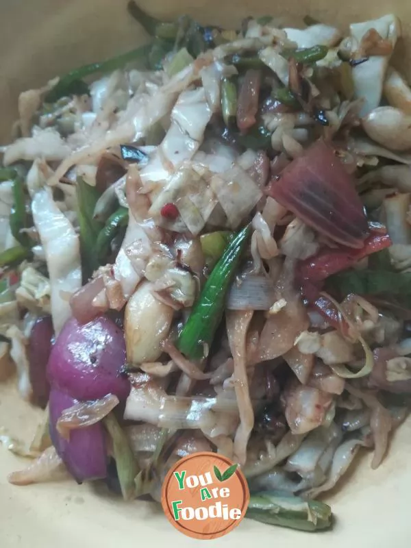 Fried Baobao Vegetables with Vegetables