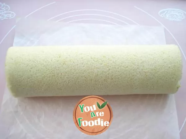 Pork floss cake roll