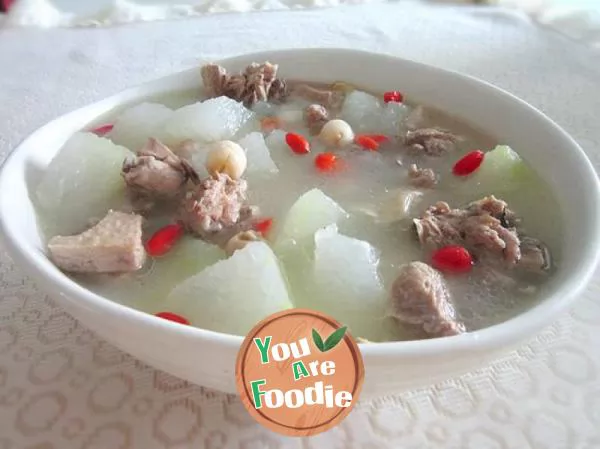 White-gourd-duck-soup