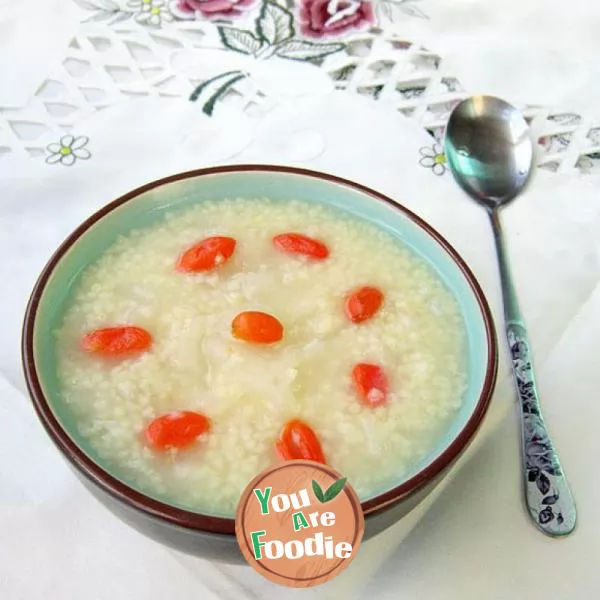 Tremella millet porridge