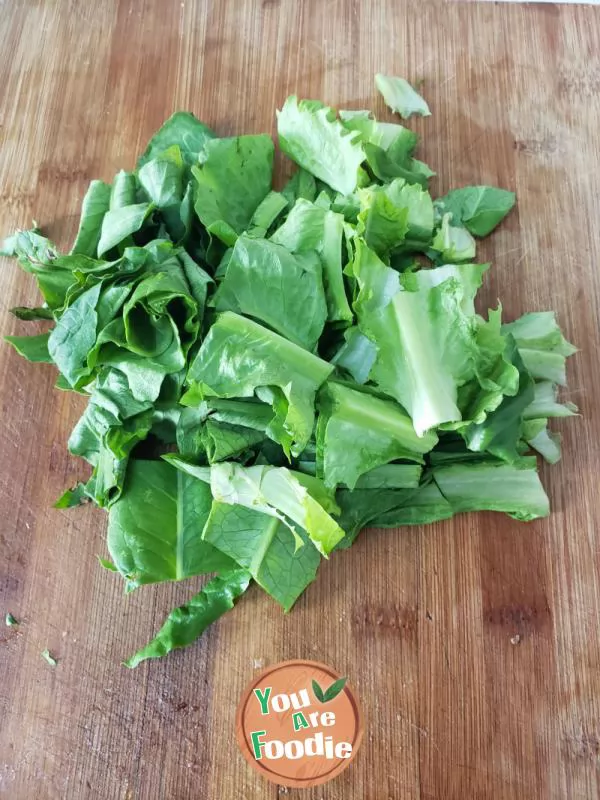 Fried Tofu with lettuce