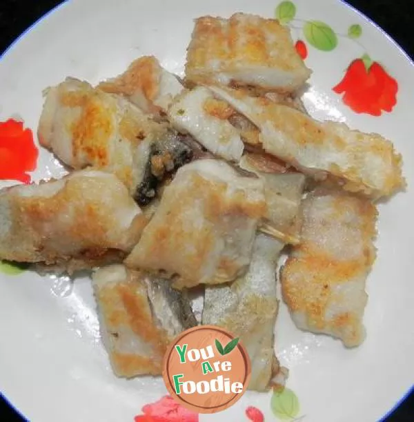 Sweet and sour fish cubes