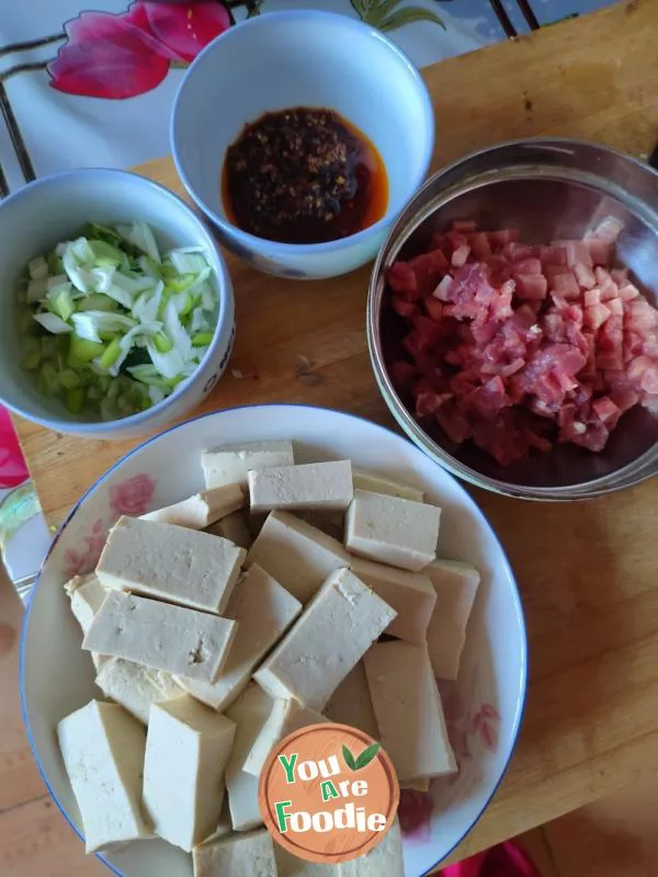 Tofu with Minced Pork