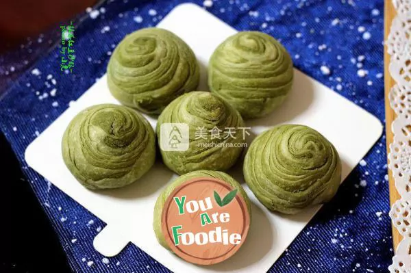 Matcha red bean paste