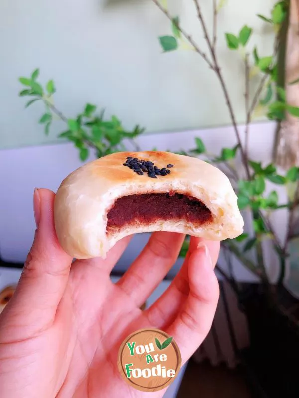 Super soft Japanese red bean bread