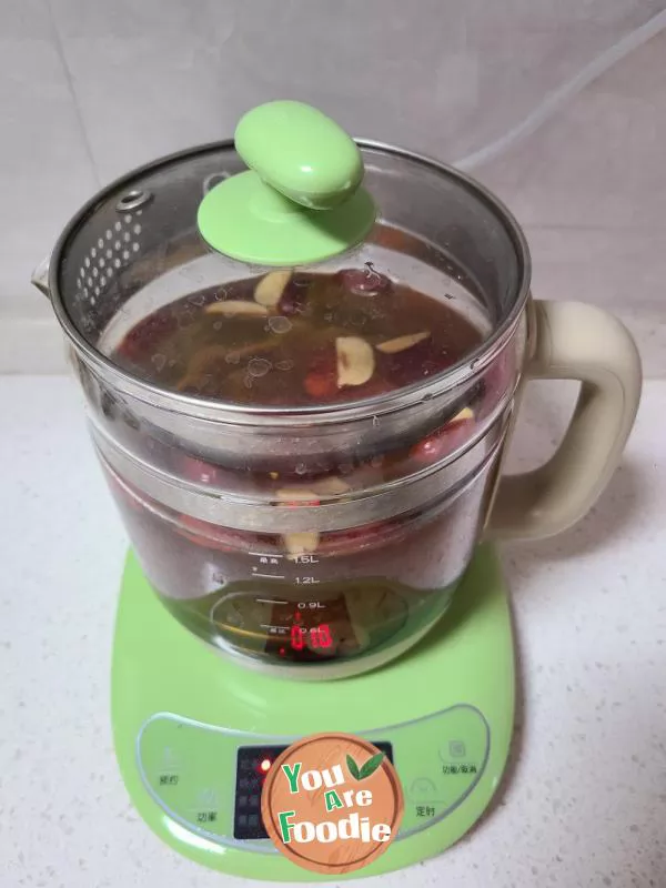 Longan red jujube tea