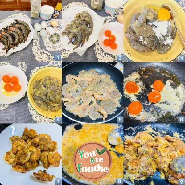 You'll never forget the salted egg and shrimp after just one bite