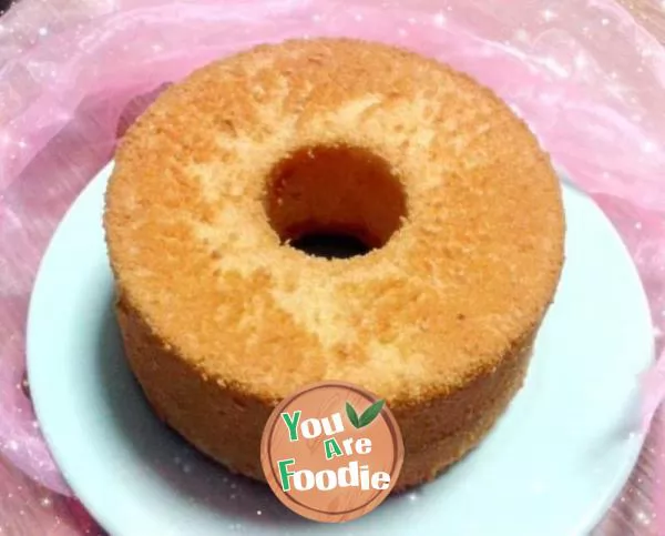 Orange chiffon cake 