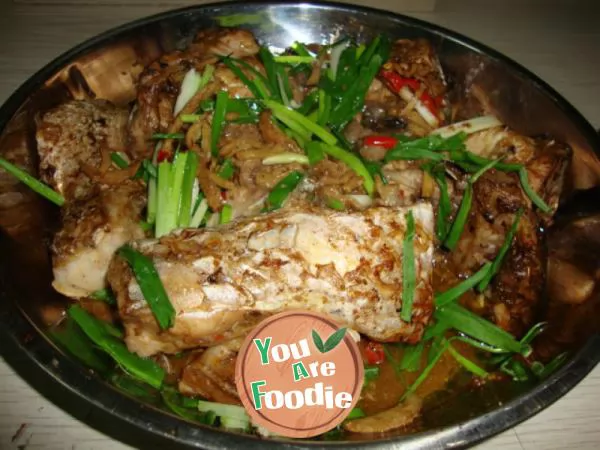 Lazy dish - sour, sweet and spicy cumin roasted fish brisket