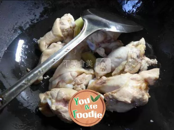 Chicken wing root with cola