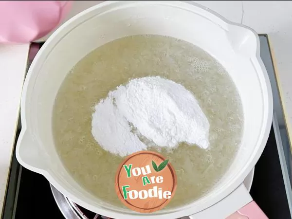 ‼️ Super delicious ? Cool and refreshing white fungus frozen fruit bubble drink